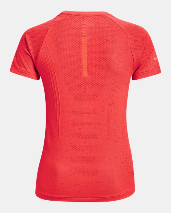 Camiseta de manga corta UA Seamless Run para mujer, Orange, pdpMainDesktop image number 5